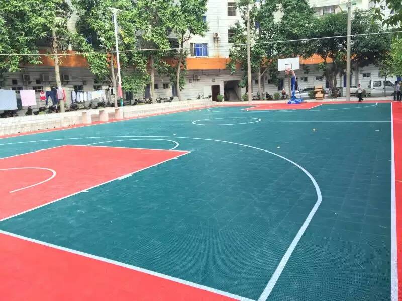 篮球场地-工程<柳州市某单位>