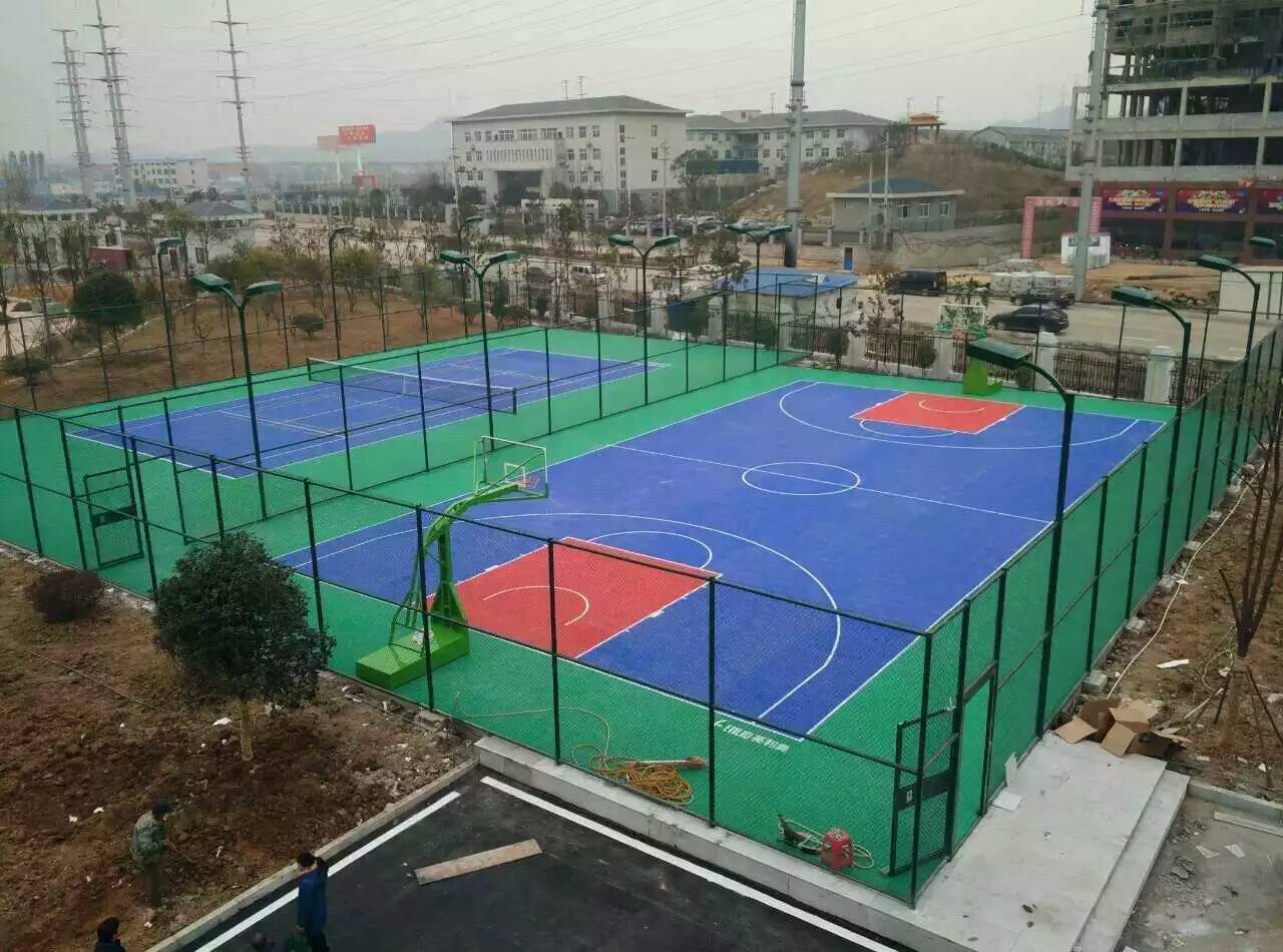篮球场地-工程<南宁市某学校>